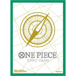 Official Sleeves 5 One Piece TCG Standard Green