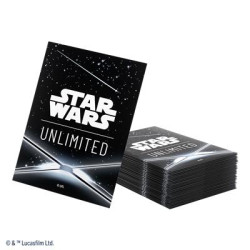 Unlimited Art Sleeves Card Back Black R 08/11/2024