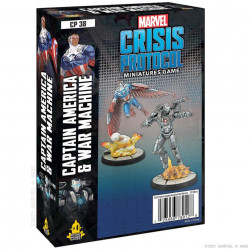 Marvel Crisis Protocol   Captain America & War Mac