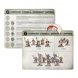 Stormcast Eternals Sacrosant Chamber Warcry Cards 