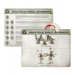 Maggotkin Of Nurgle Rotbringers Warcry Cards Pack