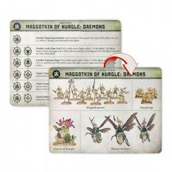 Maggotkin Of Nurgle Daemons Warcry Cards Pack