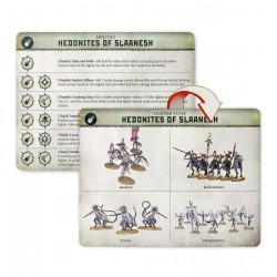 Hedonites Of Slaanesh Warcry Cards Pack