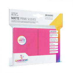 Pack Matte Prime Sleeves Pink   100 