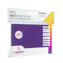 Pack Matte Prime Sleeves Purple  100 