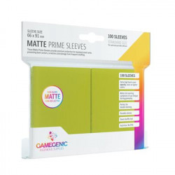 Pack Matte Prime Sleeves Lima  100 