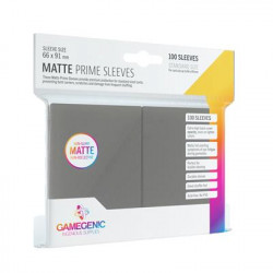 Pack Matte Prime Sleeves Dark Grey  100 