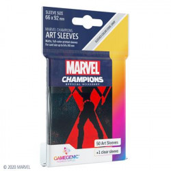 Marvel Champions Sleeves Black Widow