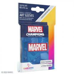 Marvel Champions Sleeves Marvel Blue