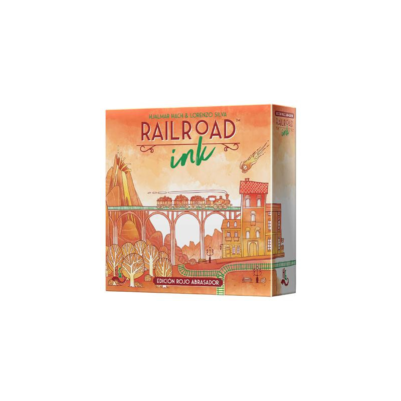 Railroad Ink  Edición rojo abrasador