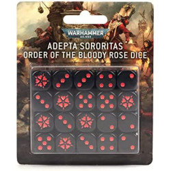 Adepta Sororitas Order of The Bloody Rose Dice Set