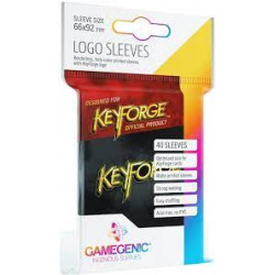 Logo sleeves Negro Keyforge