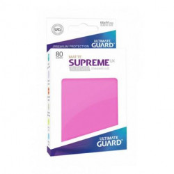 Matte Supreme UX sleeves 80 Pink