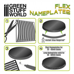 Flex Name Plates - Short
