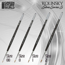SILVER SERIES  S  - Kolinsky Brush Set  Serie-S 