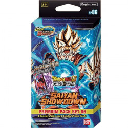 Saiyan Showdown - Premium Pack Set 06 Inglés