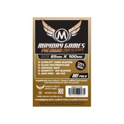 80 Fundas Mayday - 65x100 mm Card Sleeves Premium